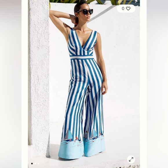 My Beachy Side Pants - My Beachy Side x Emily In Paris Sailing Jumpsuit New